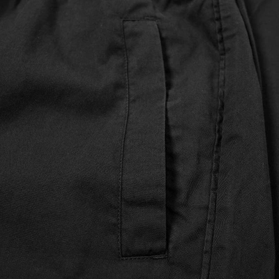 Shop Folk Drawcord Trouser In Black