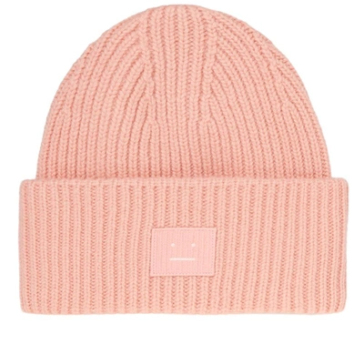 Shop Acne Studios Pansy N Face Beanie In Pink