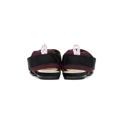 Shop Fendi Multicolor Velvet Forever  Ballerina Flats In F13n6 Multi