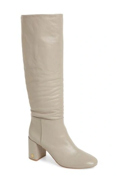 Shop Tory Burch Brooke Slouchy Boot In Dust Storm