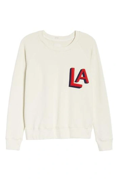 Shop Mother 'the Square' Destroyed Graphic Pullover Sweatshirt In Out Of Your League