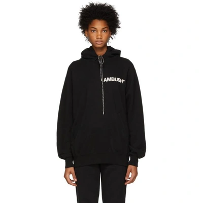 Shop Ambush Black Logo Hoodie