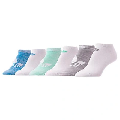 Shop Adidas Originals Women's Originals 6-pack No-show Socks, White