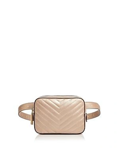 Shop Nasty Gal Hippie Belt Bag In Rose Gold/gold