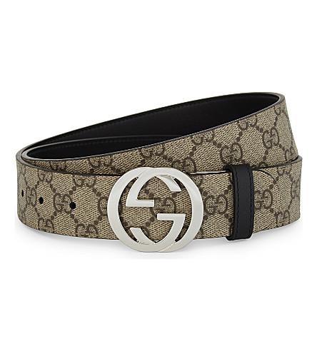 gucci reversible supreme belt