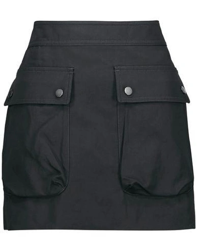 Shop Helmut Lang Mini Skirts In Black
