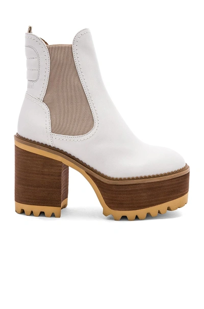 Shop See By Chloé Casey Bootie In White