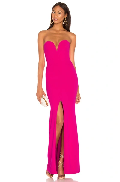 Shop Nookie X Revolve Honey Gown In Neon Pink