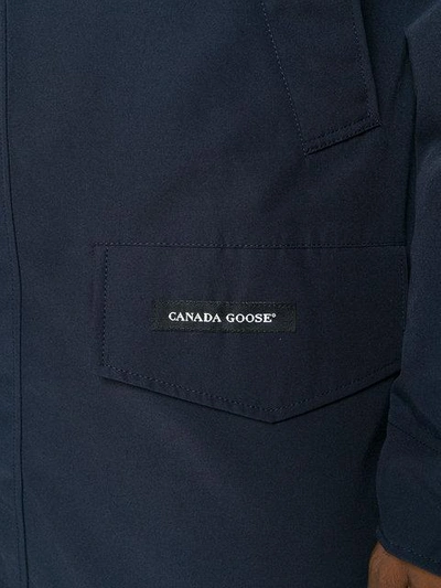 Shop Canada Goose Fur Parka In Blue