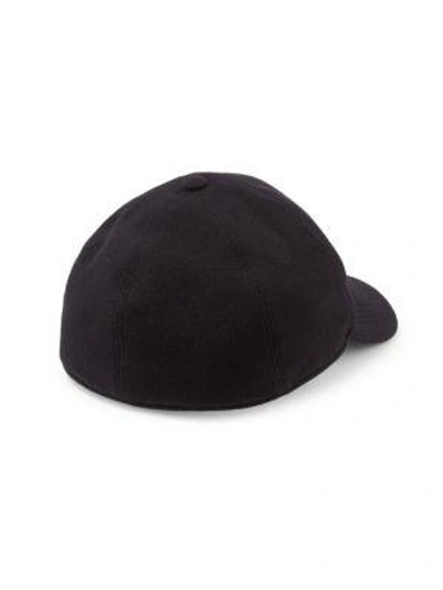 Shop Saks Fifth Avenue Collection Baseball Hat With Ear Flaps In Black