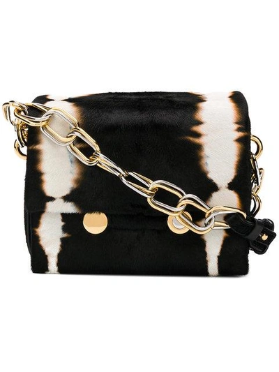 Shop Marni Caddy Shoulder Bag - Black