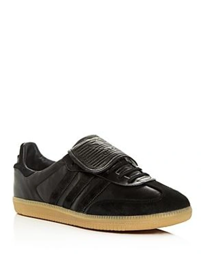 Shop Adidas Originals Men's Samba Reconstructed Leather Lace Up Sneakers In Black