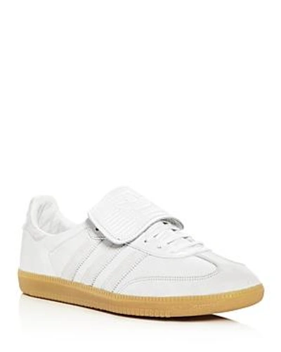 Shop Adidas Originals Men's Samba Reconstructed Leather Lace Up Sneakers In White