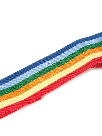 Shop Palm Angels Rainbow Belt In Multicolour
