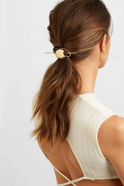 Shop Ariana Boussard-reifel Bariaa Gold-tone Hair Pin