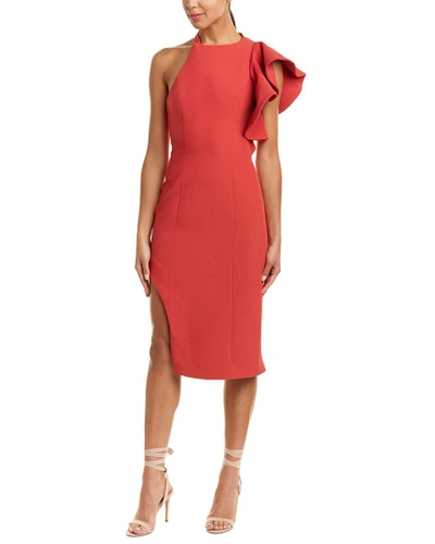 Shop C/meo Collective Collective Infinite Midi Dress In Red