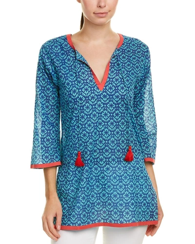 Shop Sulu Collection Tunic In Blue