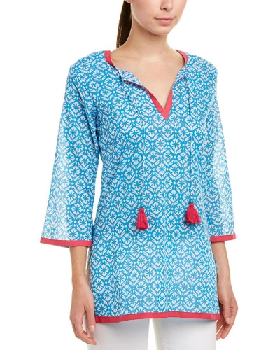 Shop Sulu Collection Tunic In Blue