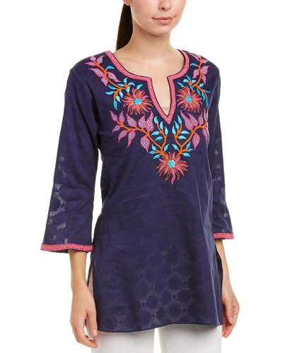 Shop Sulu Collection Tunic In Blue
