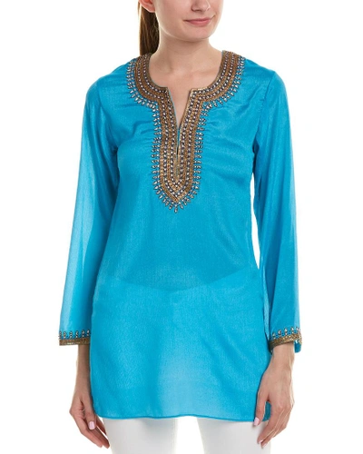 Shop Sulu Collection Silk In Blue