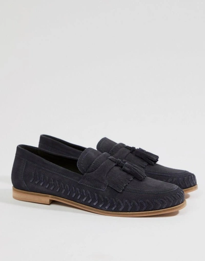 Kg by kurt store geiger woven loafers