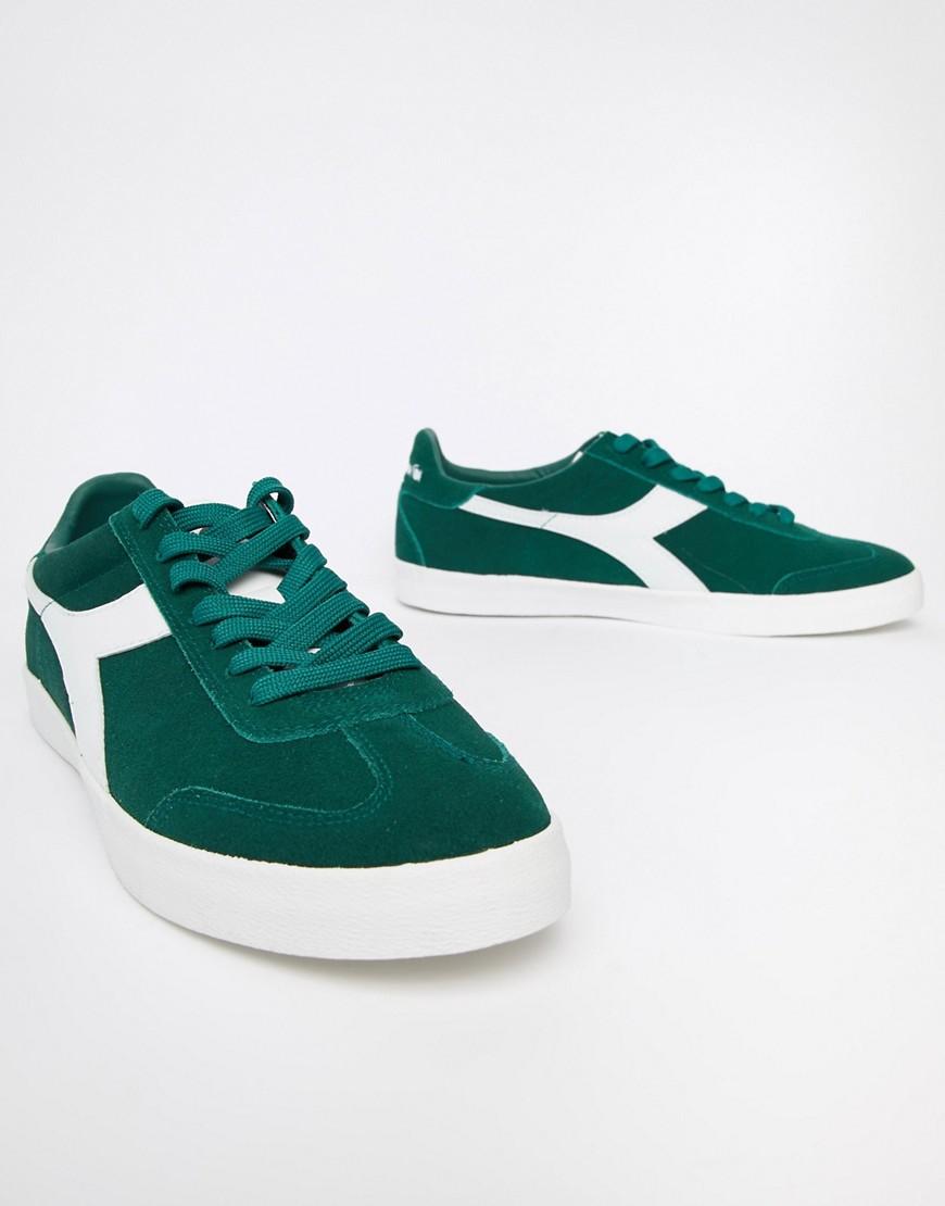 diadora green sneakers