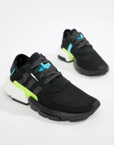 Shop Adidas Originals Pod-s3.1 Sneakers In Black - Black