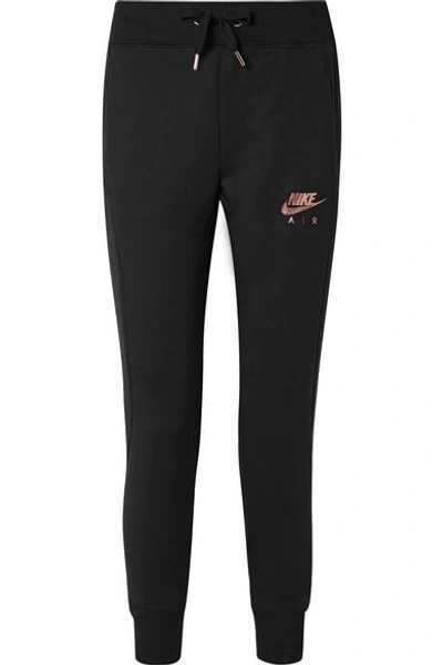 Shop Nike Air Jersey Track Pants In Black
