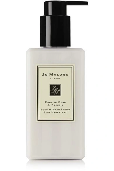 Shop Jo Malone London English Pear & Freesia Body & Hand Lotion, 250ml - One Size In Colorless
