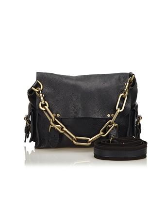 mulberry black messenger bag