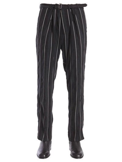 Shop Haider Ackermann High Waist Trousers In Black