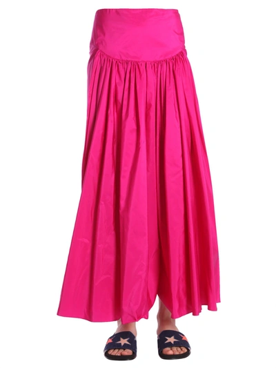 Shop Stella Mccartney "cynthia" Skirt In Fuchsia