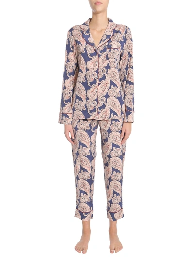 Shop Stella Mccartney Poppy Snoozing Pajama In Pink