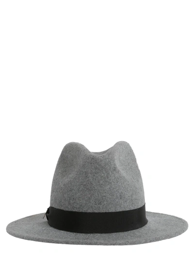 Shop Dsquared2 Clement Panama Hat In Grey