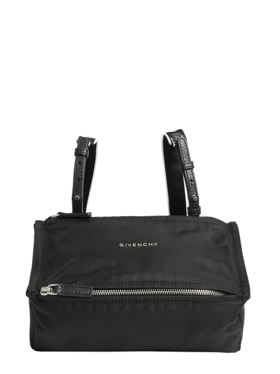 Shop Givenchy 4g Mini Pandora Bag In Black