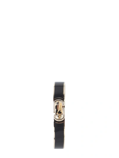 Shop Marc Jacobs Double J Hinge Cuffs In Black