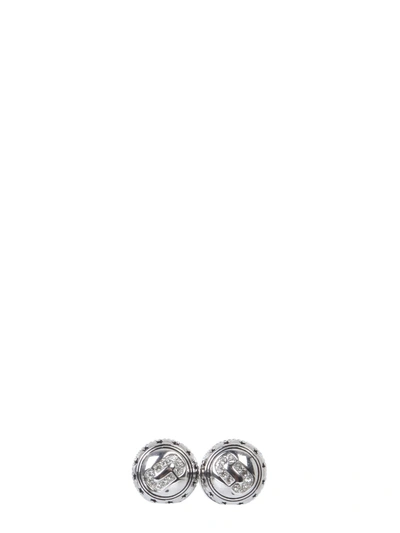 Shop Marc Jacobs Studs Earrings In Silver