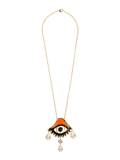 Shop Dsquared2 Treasures Necklace In Gold