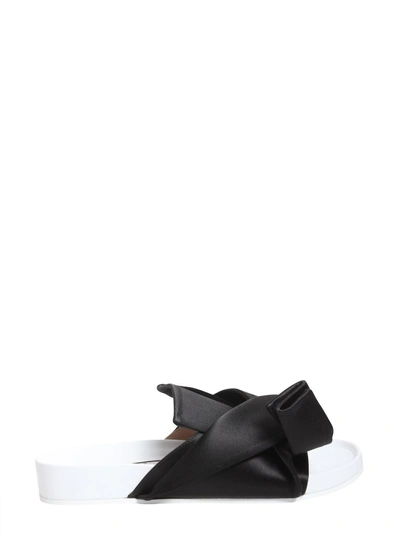 Shop N°21 N&deg;21 Knotted Slide Sandals In Black