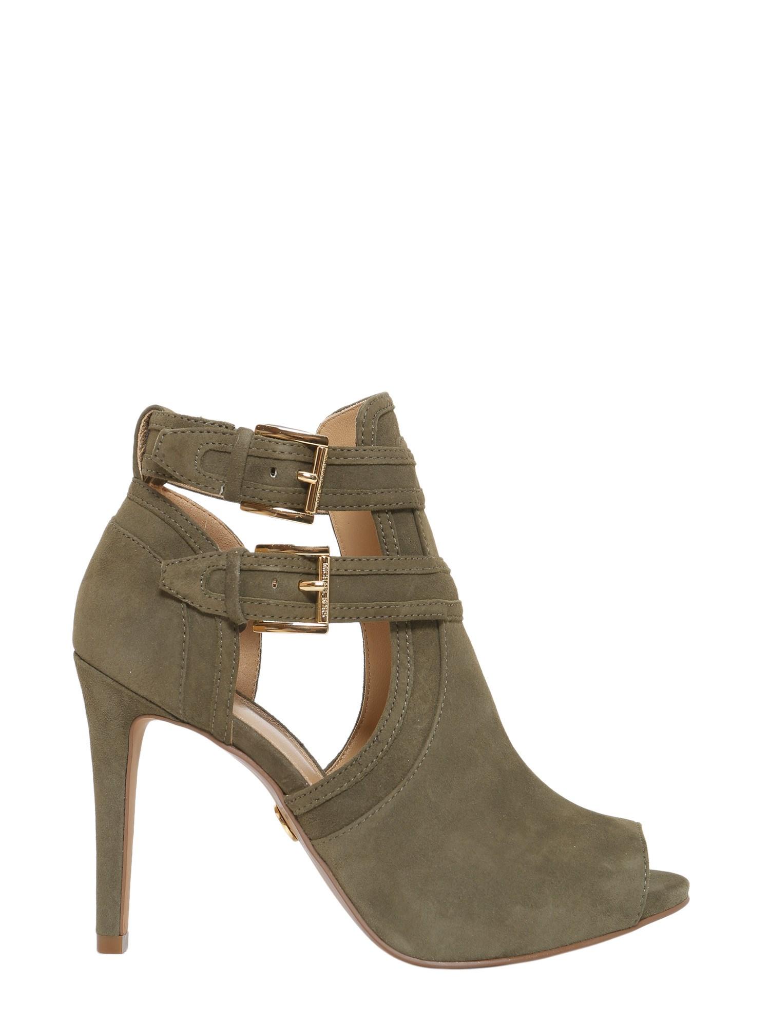 michael kors high heels green