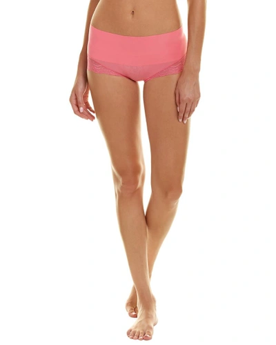 Shop Spanx Lace Hi In Pink