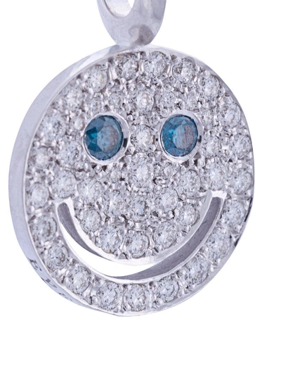 Shop Eyefunny Diamond Smiley Pendant - Grey