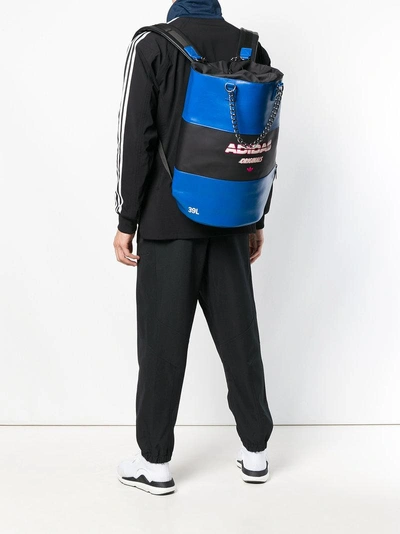 Shop Adidas Originals Adidas Large Bucket Backpack - Blue