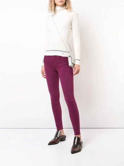 Shop 7 For All Mankind Skinny Ankle Jeans - Pink