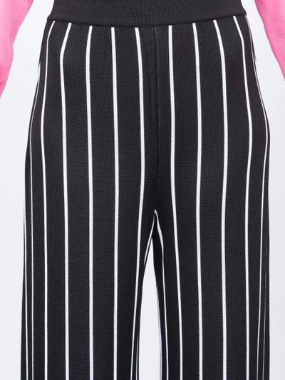 Shop Balmain Striped Knit Pant