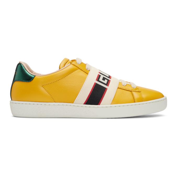 gucci sneakers yellow