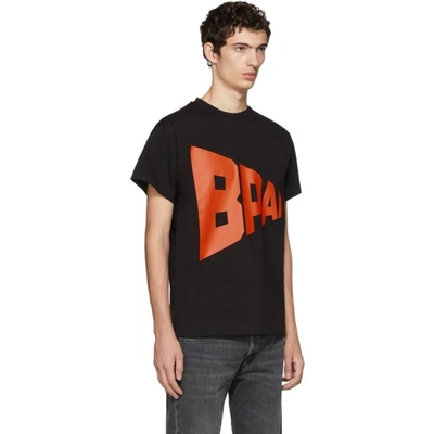 Shop Gosha Rubchinskiy Black Graphic T-shirt In Black 1