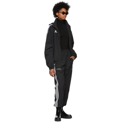Shop Gosha Rubchinskiy Black Adidas Originals Edition Hooded Jacket In 1 Black