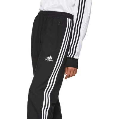 Shop Gosha Rubchinskiy Black Adidas Originals Edition Logo Lounge Pants In 1 Black