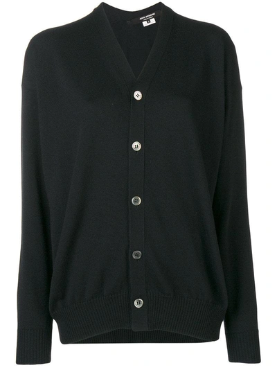 Shop Junya Watanabe V-neck Cardigan - Black